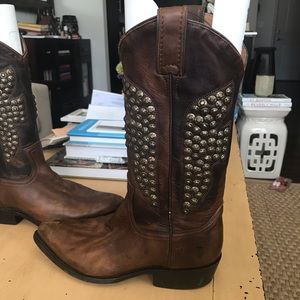 Studded Frye Boots